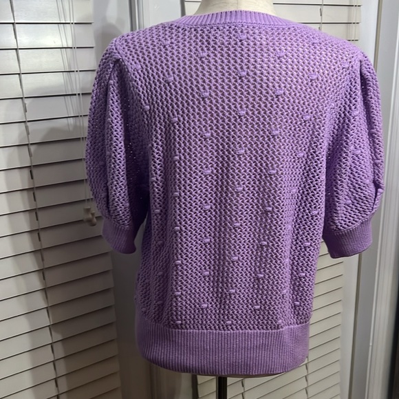 Happy X Nature by Kate Hudson for New York & Company Puff Sleeve Sweater - Picture 4 of 8